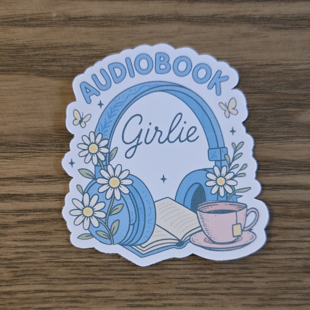 10/$10 DISCOUNT BUNDLE Sticker Audiobook Girl